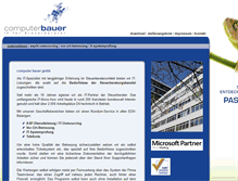 Tablet Screenshot of computer-bauer.de